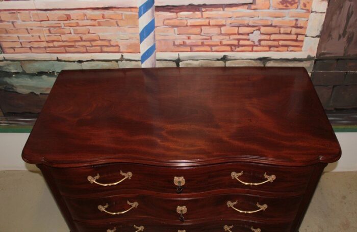 antique louis xv mahogany commode 3