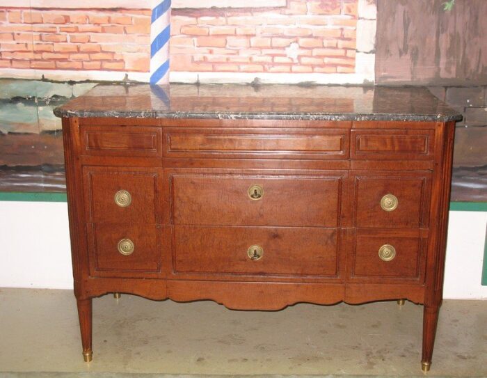 antique louis xvi mahogany dresser 1 1