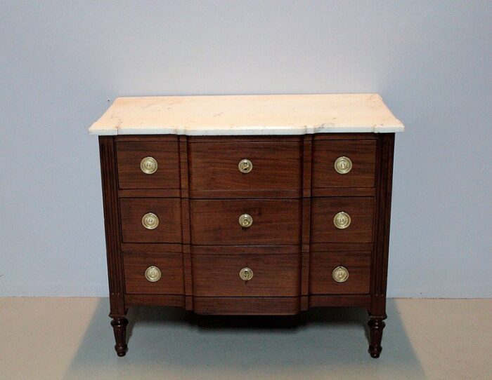 antique louis xvi mahogany dresser 1