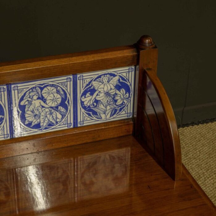 antique mahogany dressing table 12