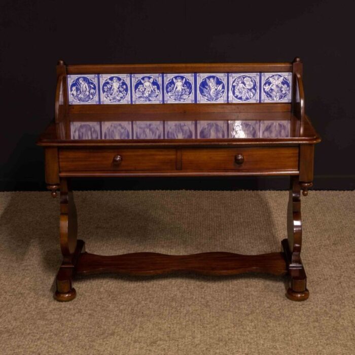 antique mahogany dressing table 3