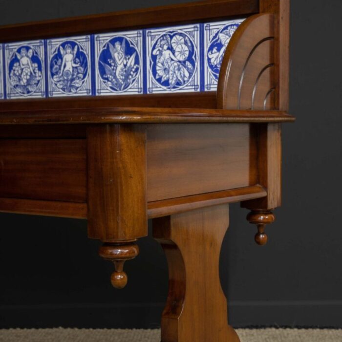 antique mahogany dressing table 4