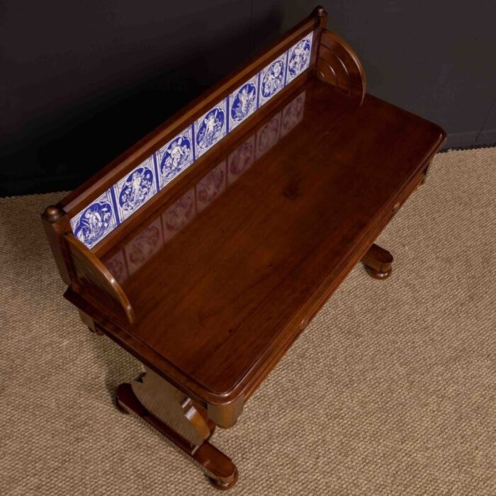 antique mahogany dressing table 6