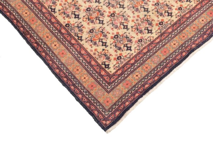 antique malayer rug 34 x 58 1989