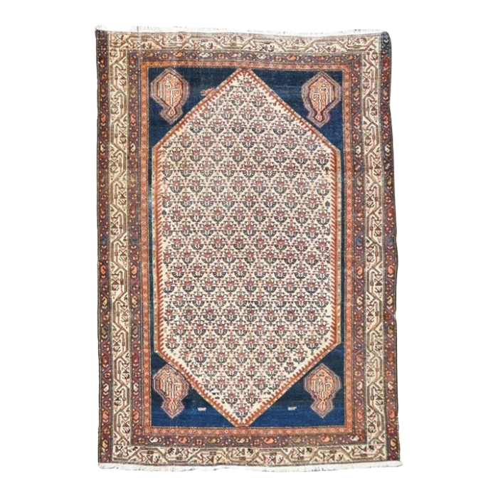 antique malayer rug 43 x 6 5319