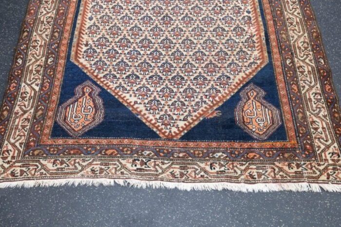 antique malayer rug 43 x 6 6932