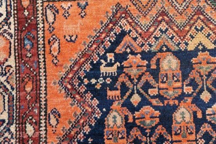 antique malayer rug 43 x 68 5386