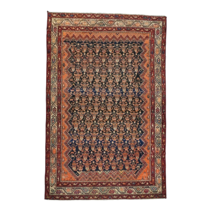 antique malayer rug 43 x 68 8025