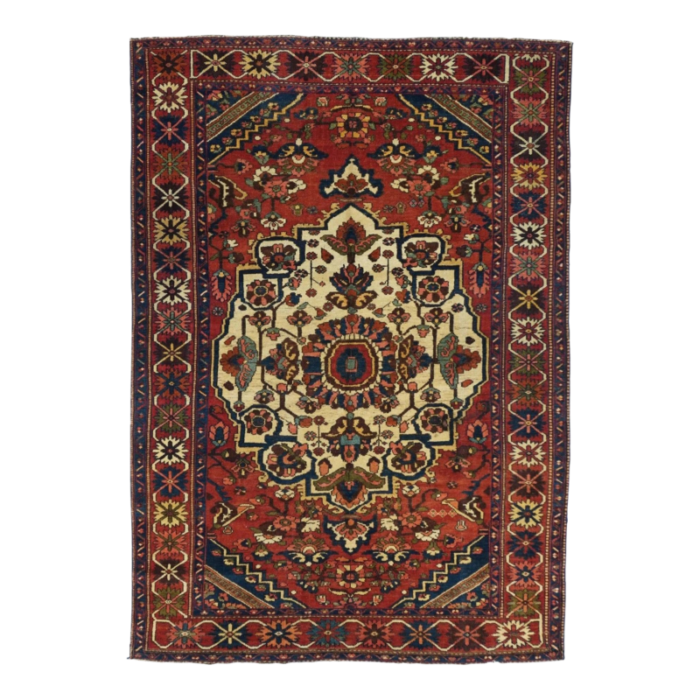 antique malayer rug 47 x 69 0895