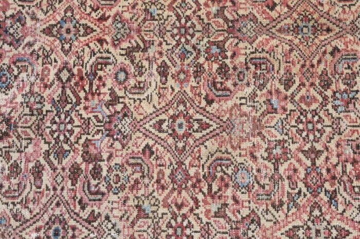 antique malayer shabby chic rug 59 x 129 1494