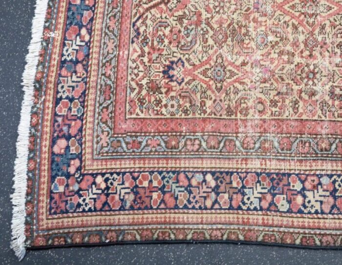 antique malayer shabby chic rug 59 x 129 4643