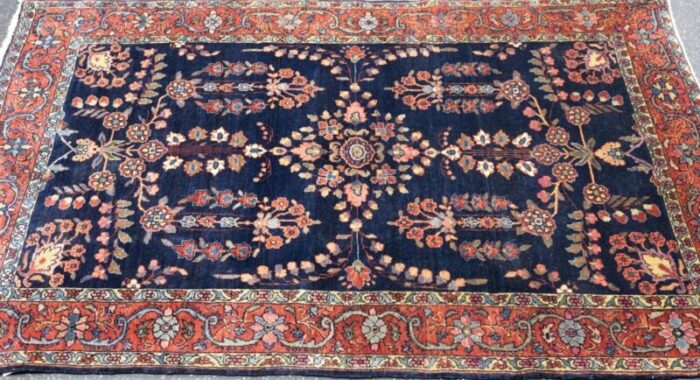 antique mohajeran sarouk rug 34 x 410 9961