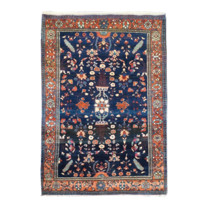 antique mohajeran sarouk rug 39 x 411 9707