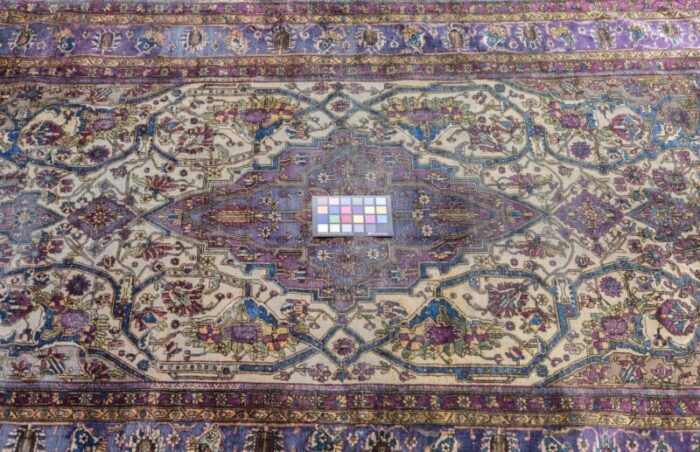 antique mohtasham kashan rug 4 x 610 1114