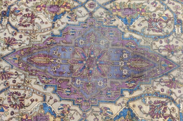 antique mohtasham kashan rug 4 x 610 3325