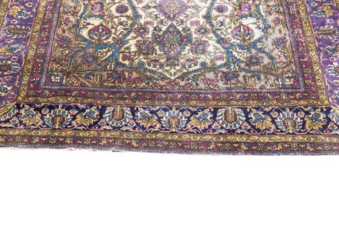 antique mohtasham kashan rug 4 x 610 7330