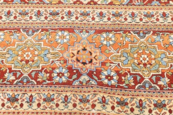 antique mohtasham kashan rug 45 x 73 3489