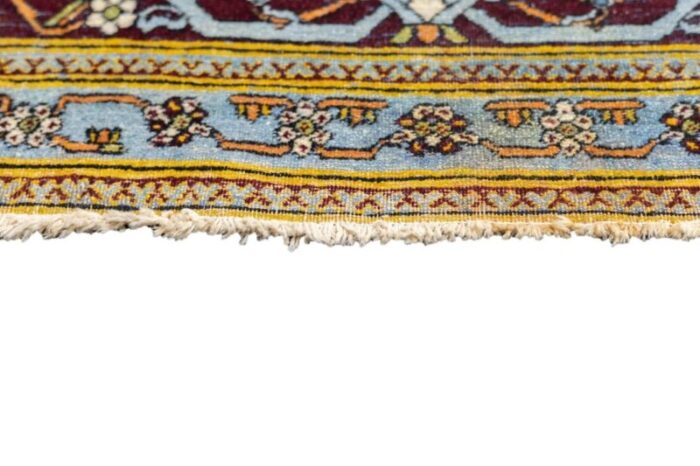 antique mohtasham kashan rug 49 x 81 1143