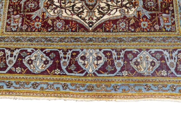 antique mohtasham kashan rug 49 x 81 6242