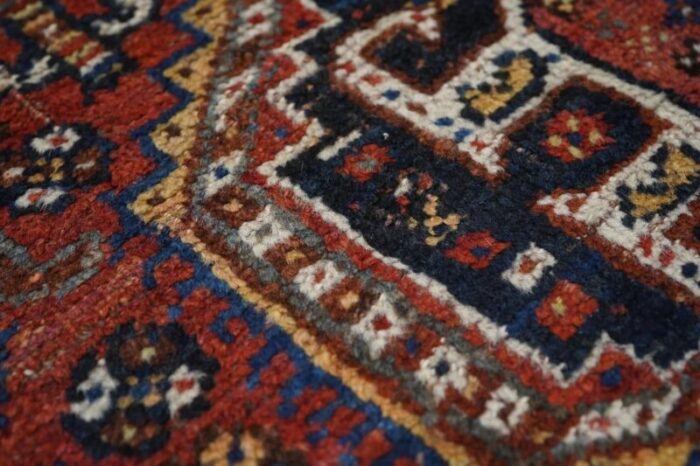 antique persian qashqai rug 49 x 75 5827