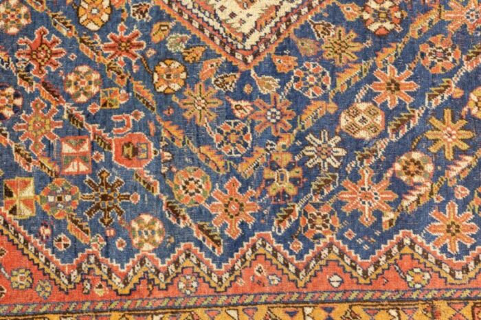 antique qashqai rug 49 x 68 6961