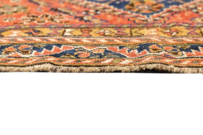 antique qashqai rug 49 x 68 8504