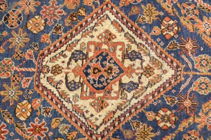 antique qashqai rug 49 x 68 8632