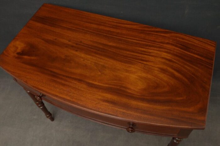 antique regency mahogany desk 3