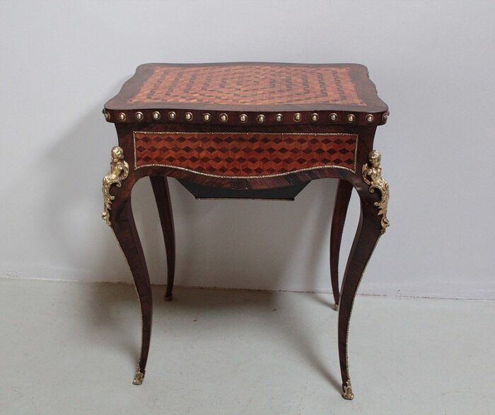 antique rosewood coffee table 9