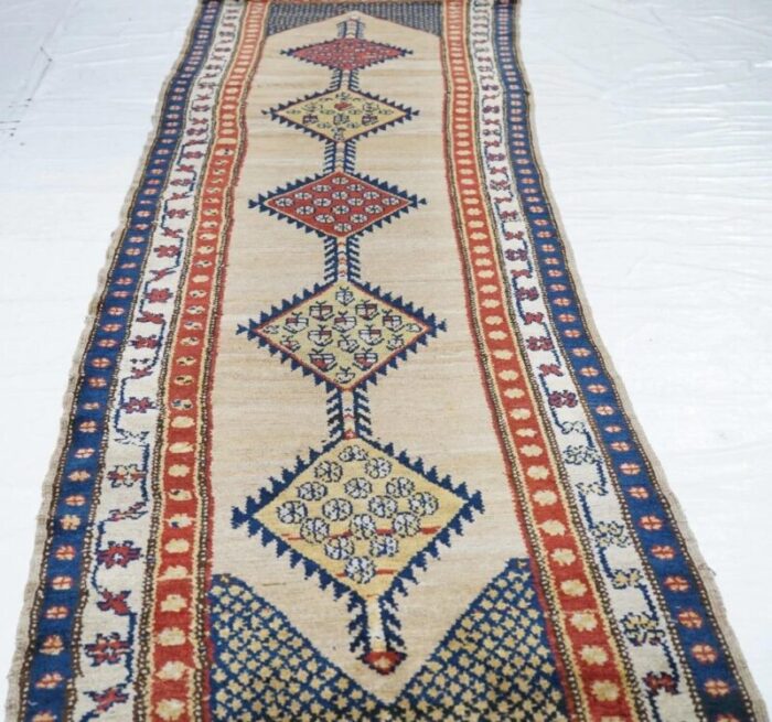 antique sarab rug 31 x 119 3209