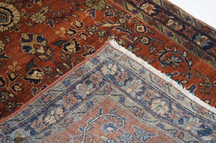 antique sarouk rug 26 x 411 1288