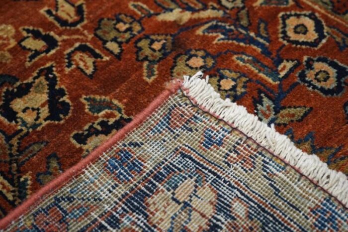 antique sarouk rug 26 x 411 2828