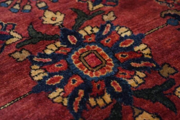 antique sarouk rug 41 x 65 4615