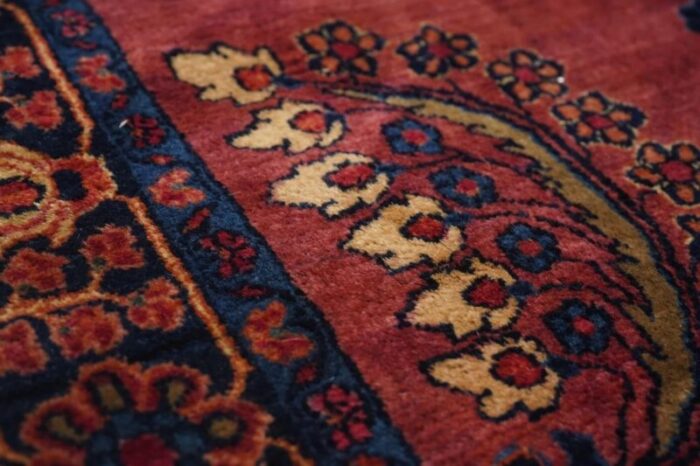 antique sarouk rug 41 x 65 6193