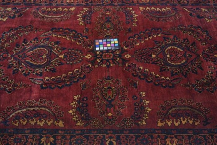 antique sarouk rug 41 x 65 7710