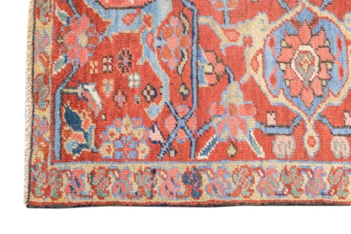 antique serapi rug 88 x 124 1457