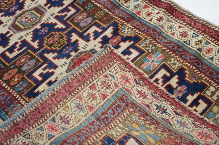 antique shirvan rug 27 x 32 2937