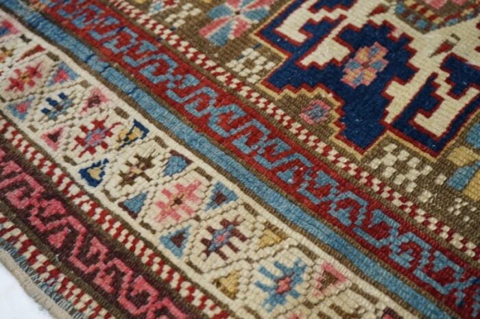 antique shirvan rug 27 x 32 5913