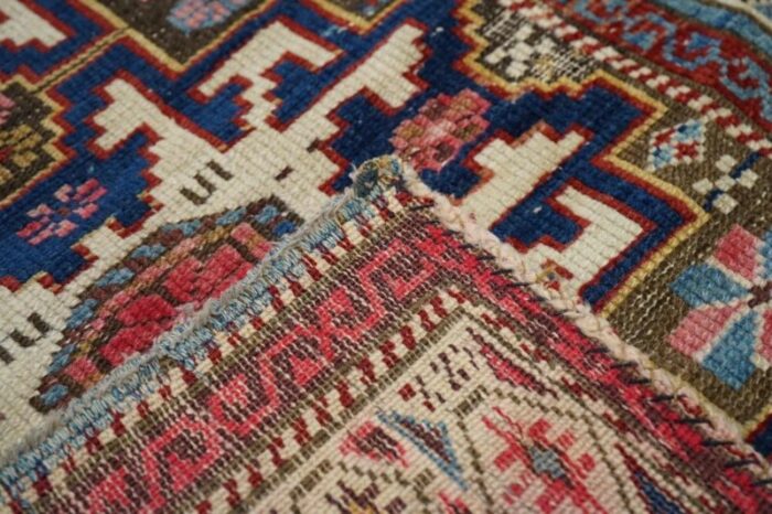 antique shirvan rug 27 x 32 7085