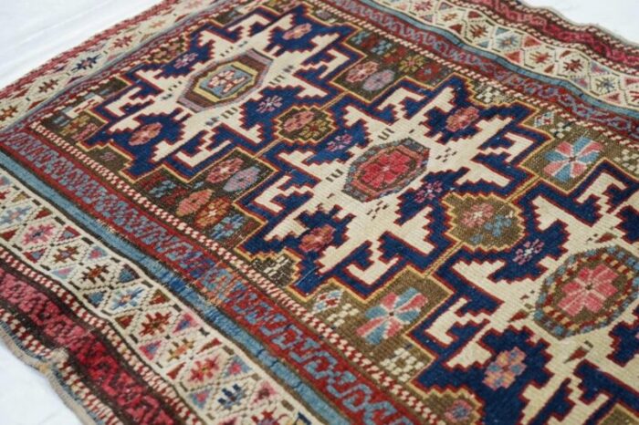 antique shirvan rug 27 x 32 8713