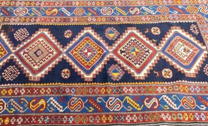 antique shirvan rug 311 x 63 8927