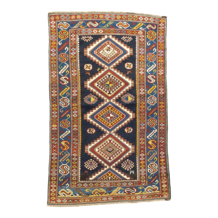 antique shirvan rug 311 x 63 8957