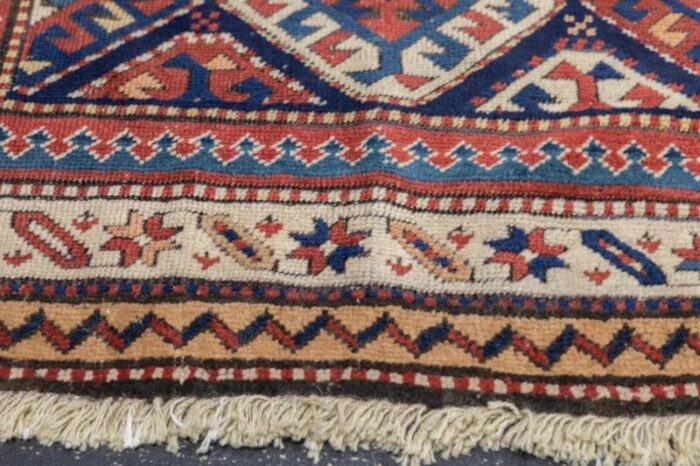 antique shirvan rug 34 x 96 1411