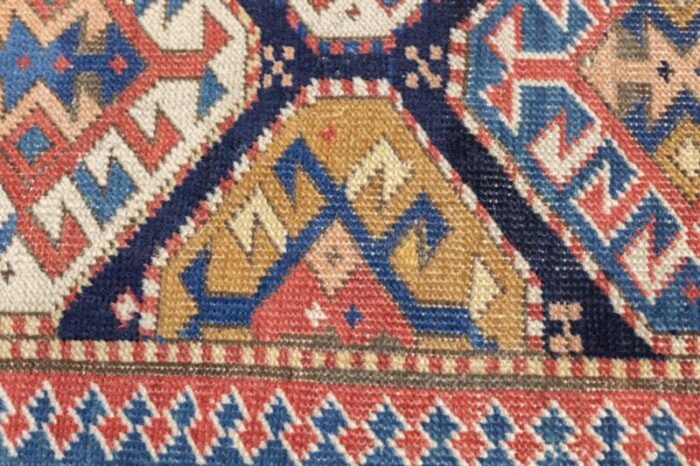 antique shirvan rug 34 x 96 8162