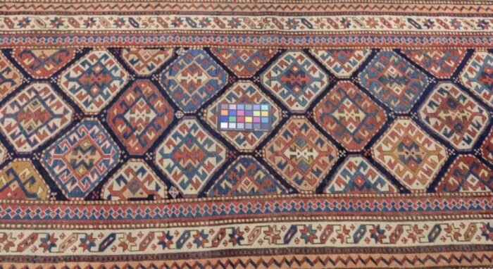 antique shirvan rug 34 x 96 8809