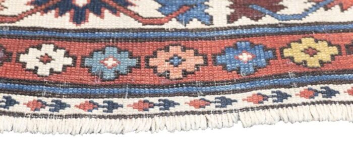 antique shirvan rug 38 x 46 1978