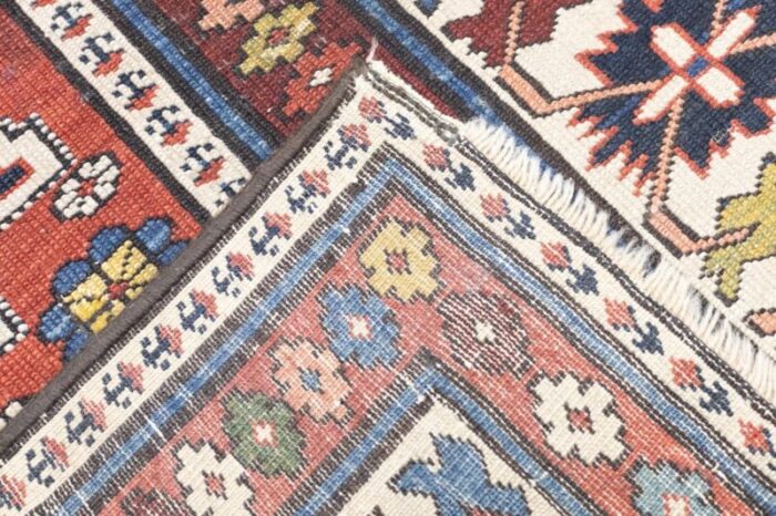 antique shirvan rug 38 x 46 9529