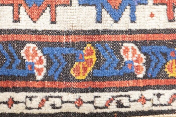 antique shirvan rug 41 x 7 1323