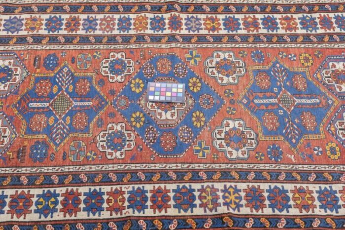 antique shirvan rug 41 x 7 1548