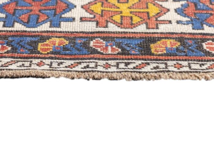 antique shirvan rug 41 x 7 2103